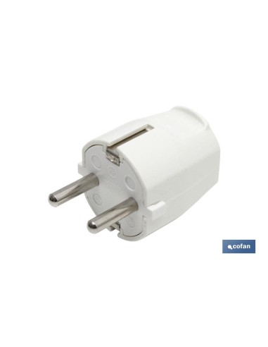 CLAVIJA BIPOLAR BLANCA (16A-250V)