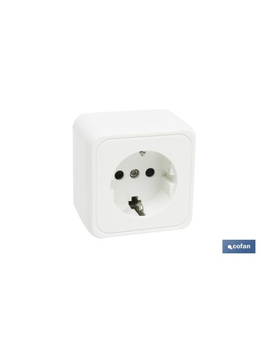 BASE CUADRADA SUPERFICIE +T.T.(16A-250V)