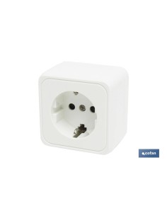 BASE CUADRADA SUPERFICIE +T.T.(16A-250V) 2