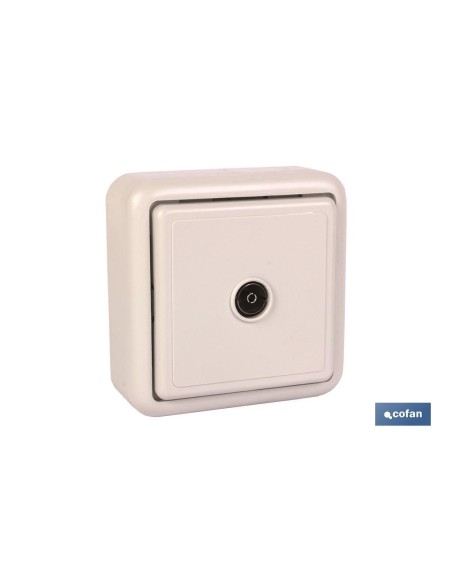 BASE ANTENA 1 TOMA (HEMBRA)
