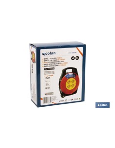 ENROLLACABLES CABLE 4T. 20 M. (3 x 1,5mm) 2