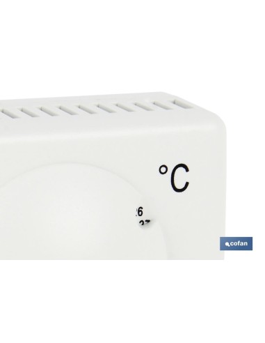 TERMOSTATO ANALOGICO CALEFACCIÓN (5°C-35°C)