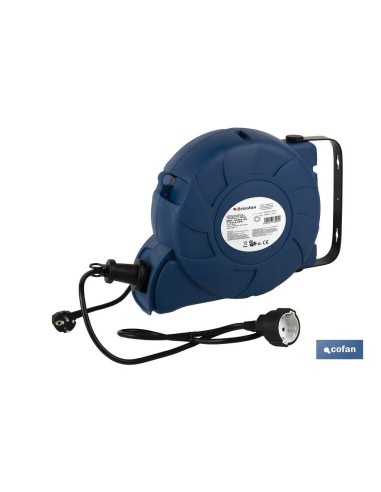 ENROLLACABLES AUTOMÁTICO SOPORTE PARED T/T-16M (14+2)