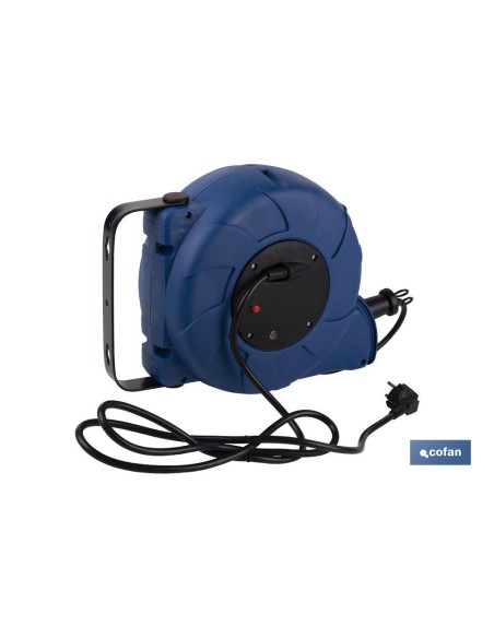 ENROLLACABLES AUTOMÁTICO SOPORTE PARED T/T-16M (14+2)