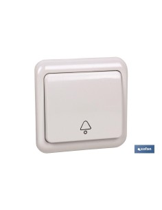 PULSADOR EMPOTRAR MODELO PACIFIC BLANCO 10A