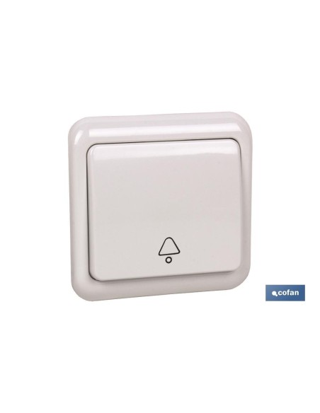 PULSADOR EMPOTRAR MODELO PACIFIC BLANCO 10A