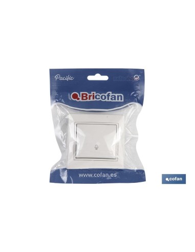PULSADOR EMPOTRAR MODELO PACIFIC BLANCO 10A