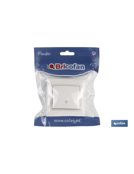PULSADOR EMPOTRAR MODELO PACIFIC BLANCO 10A