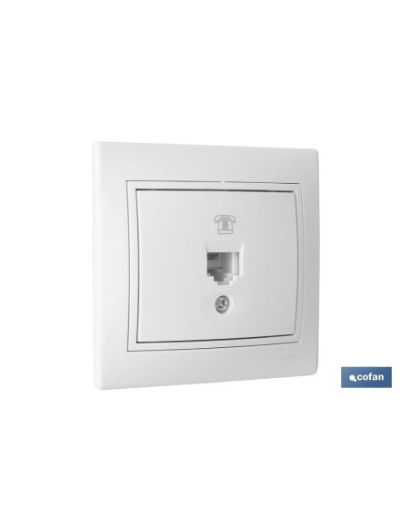 BASE TELEFONO EMPOTRAR BLANCA MODELO PACIFIC