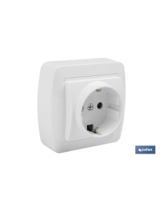 BASE BIPOLAR SUPERFICIE MODELO ATLANTIS 16A. BLANCO