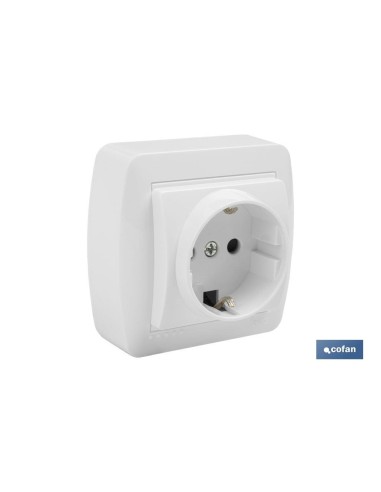 BASE BIPOLAR SUPERFICIE MODELO ATLANTIS 16A. BLANCO