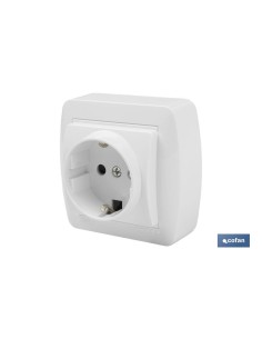 BASE BIPOLAR SUPERFICIE MODELO ATLANTIS 16A. BLANCO 2