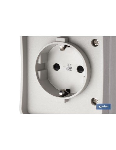 BASE ENCHUFE ESTANCO IP44