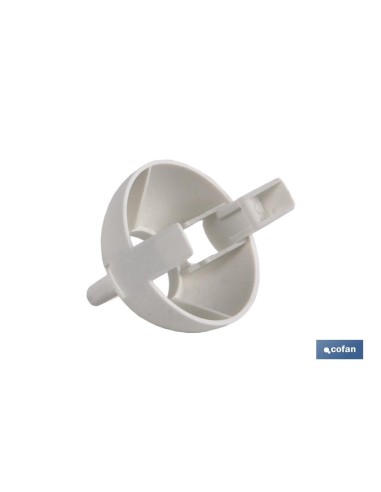 PORTALÁMPARAS PARA OBRA E-27 4A250V RESINA TERMOESTABLE BLANCO