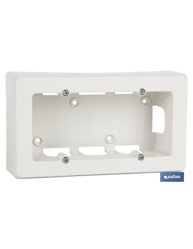 ZÓCALO SUPERFICIE 94X96X43 PARA 1 ELEMENTO. BLANCO