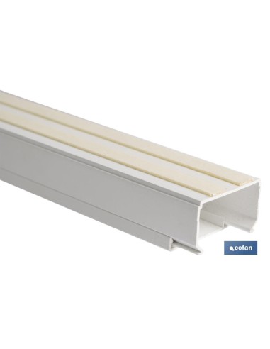 MINICANAL RECTO ADHESIVO 2M 16X25