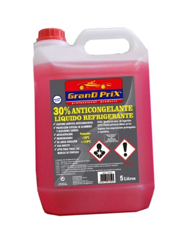 ANTICONGELANTE 30% 5L ROSA EURO BOTTA