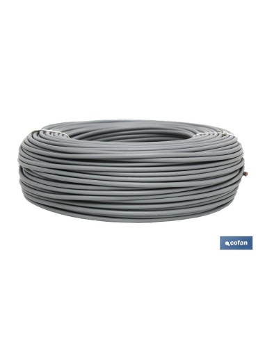 ROLLO CABLE H07V-K 1X1,5MM2 GRIS (100M)