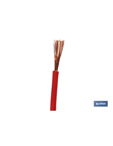 ROLLO CABLE H07V-K 1X1,5MM2 ROJO (100M)