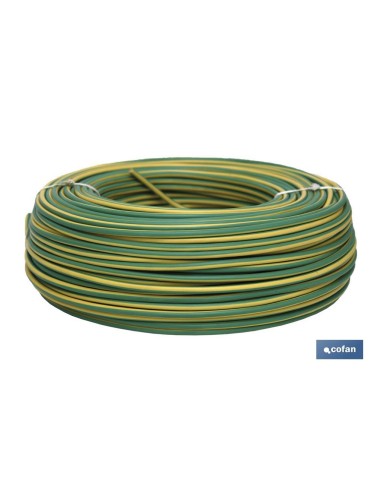 ROLLO CABLE H07V-K 1X1,5MM2 AMAR/VERDE (100M)