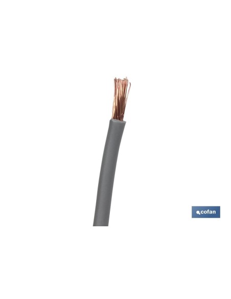 ROLLO CABLE H07V-K 1X2,5MM2 GRIS (100M)