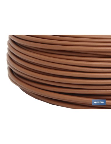 ROLLO CABLE H07V-K 1X2,5MM2 MARRÓN (100M)