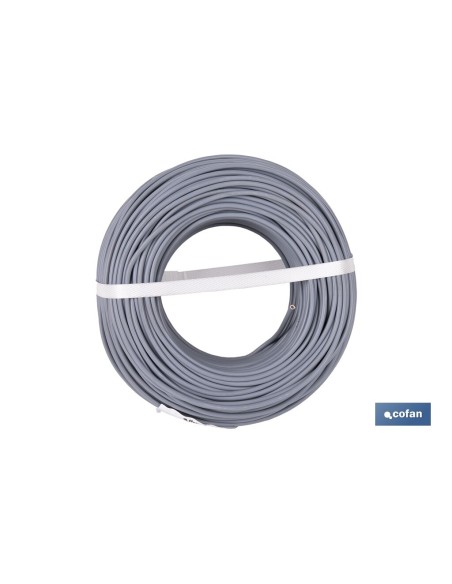 ROLLO CABLE H07V-K 1X4MM2 GRIS (100 M)