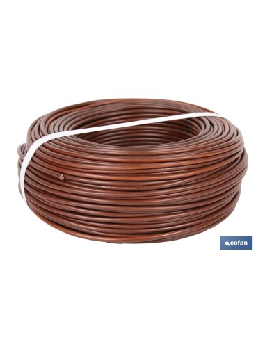 ROLLO CABLE H07V-K 1X4MM2 MARRÓN (100 M)