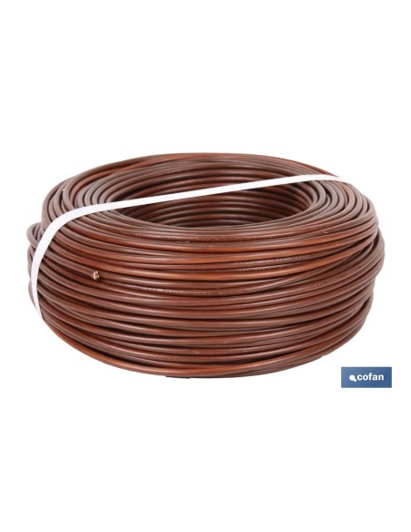 ROLLO CABLE H07V-K 1X4MM2 MARRÓN (100 M)