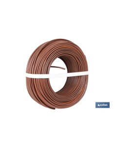 ROLLO CABLE H07V-K 1X4MM2 MARRÓN (100 M) 2