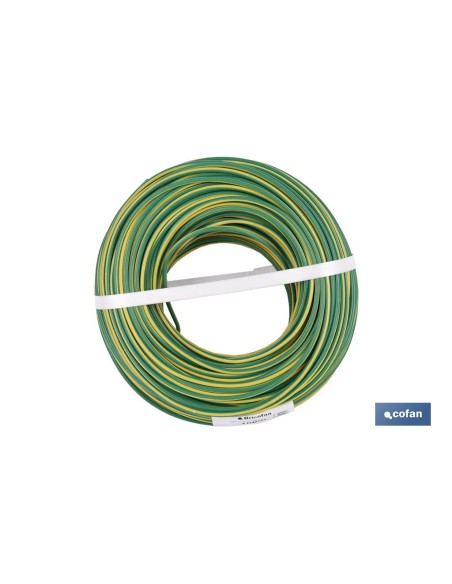 ROLLO CABLE H07V-K 1X4MM2 AMAR/VERDE (100 M)