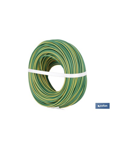 ROLLO CABLE H07V-K 1X4MM2 AMAR/VERDE (100 M)