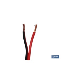 ROLLO 100M CABLE PARALELO ROJO/NEGRO (2X1,5)