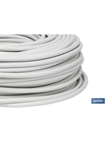 ROLLO 100M MANGUERA BLANCO H05VV-F (3X1,5MM)