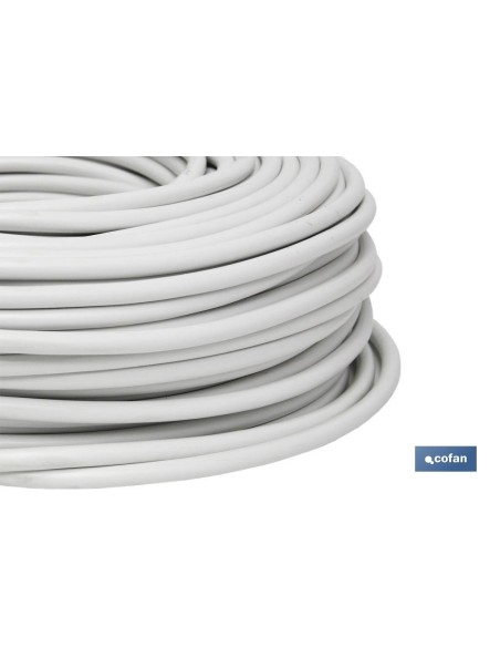 ROLLO 100M MANGUERA BLANCO H05VV-F (3X1,5MM)