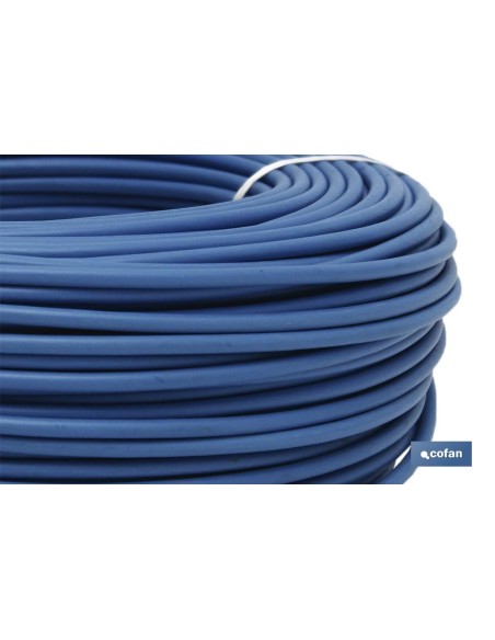 ROLLO CABLE H07V-K 1X6MM2 AZUL (100M)