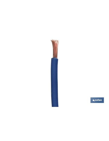 ROLLO CABLE H07V-K 1X6MM2 AZUL (100M)