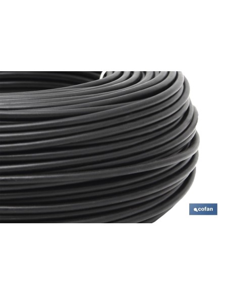 ROLLO CABLE H07V-K 1X6MM2 NEGRO (100M)