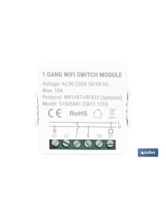 RELÈ DE 1 INTERRUPTOR WIFI 2