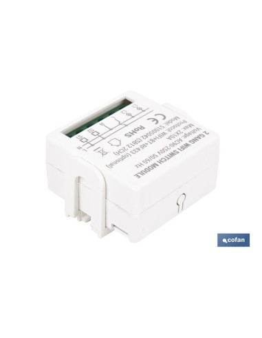 RELÈ DE 2 INTERRUPTORES WIFI