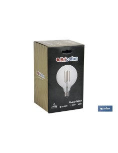BOMBILLA LED GLOBO CLARO E27 4W 380LM 2700K 2