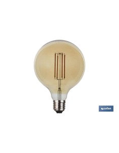 BOMBILLA LED GLOBO ORO E27 4W 280LM 2200K