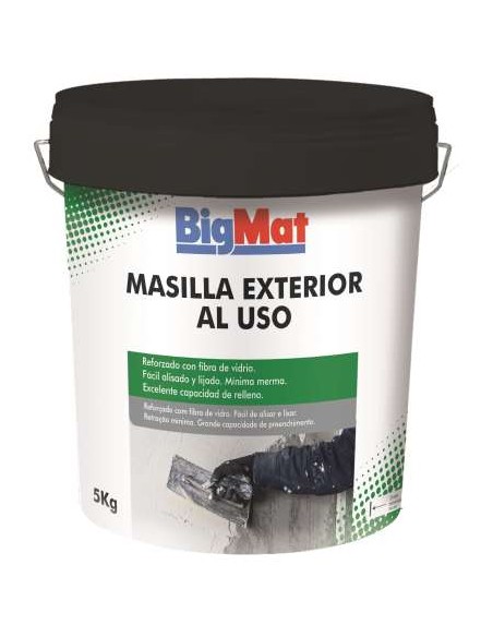 BIGMAT MASILLA EXTERIOR AL USO 5KG ESTABLECIM
