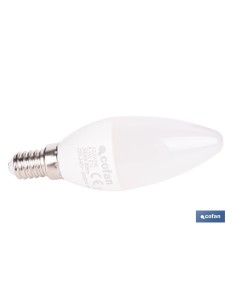 BOMBILLA LED VELA 6.5 W E14 806 LM 3000 K 2
