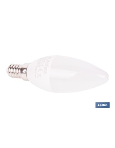 BOMBILLA LED VELA 6.5 W E14 806 LM 6500 K 2