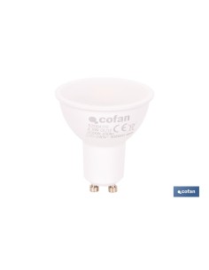 BOMBILLA LED GU10 4.9 W 450 LM 3000 K