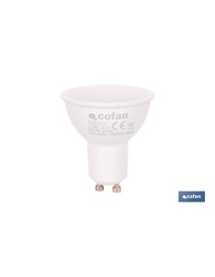 BOMBILLA LED GU10 4.9 W 450 LM 6500 K