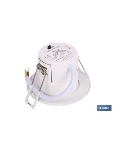 DOWNLIGHT ESTANCO 6 W IP65 600 LM 3 CCT Ø80 X 50 MM