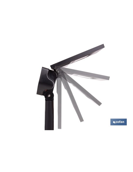 PACK DE 4 UDS. APLIQUE SOLAR CON SENSOR 3,7 V 1,2 Ah 3000 K 330 X 104 X 161 MM