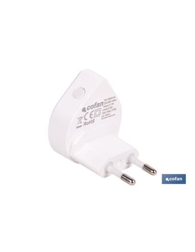 LÁMPARA LED QUITAMIEDOS CON SENSOR 0,17 W IP20 2700 K 55 X 48 X 59 MM